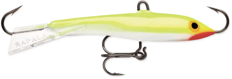 Rapala - Jigging Rap sz7 Silver Fluorescent Chartreuse