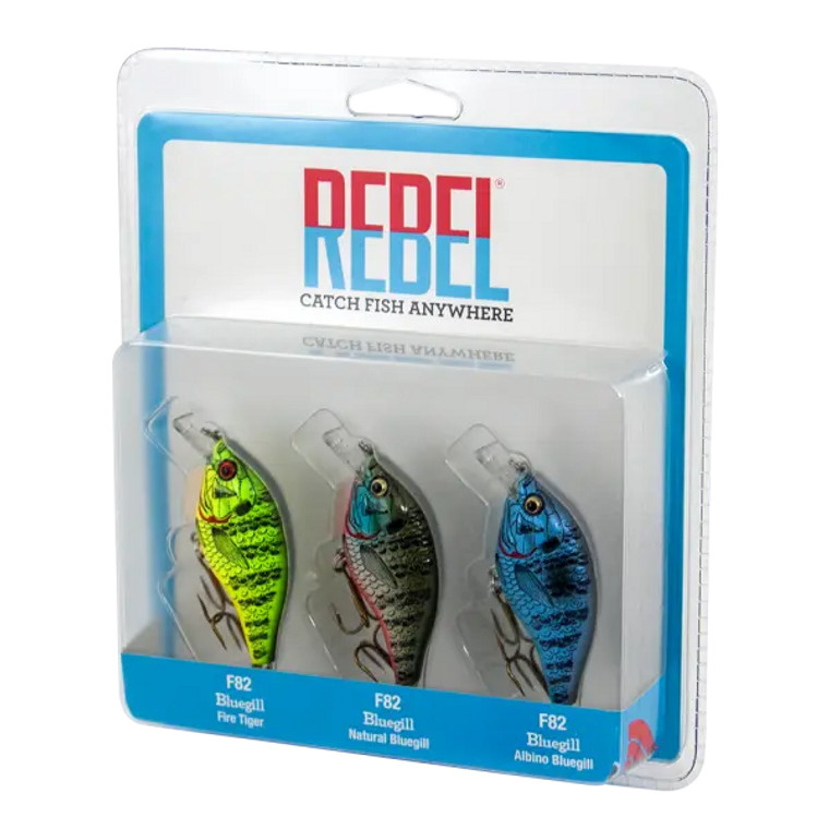 Rebel 3 Pack #6 Bluegill Rebel 3 Pack #6 Bluegill