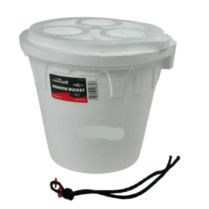 Rebel Fin - 8qt Foam Minnow Bucket 12/cs