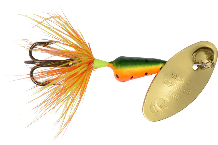 Vibric Rooster Tail 3/8oz - Fire Tiger