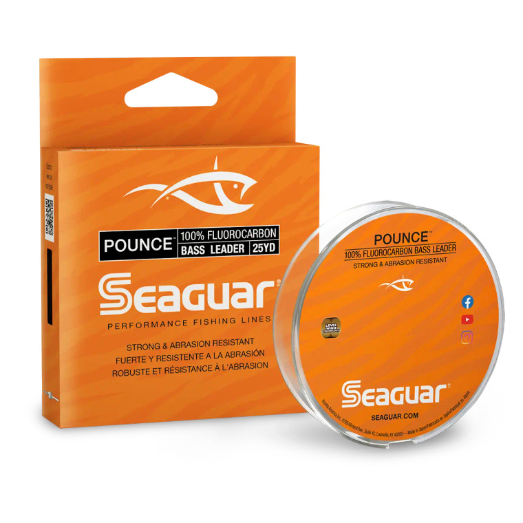 Seaguar Pounce Bass Leader 6lb 25yd