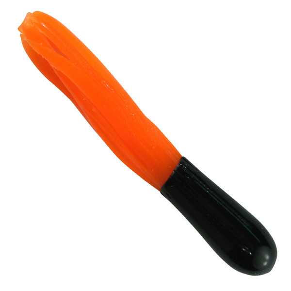 Southern Pro - 1.5" Crappie Tube 50pk Black/Orange