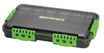 Spro Waterproof Box 3700 Grn/Blk