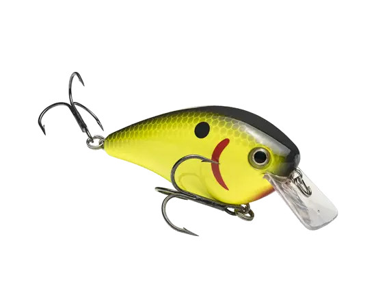 Strike King KVD Squarebill 2.5 - Black Back Chartreuse