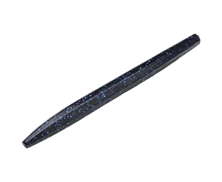 Strike King 6" Ocho 6pk - Black Blue Flake