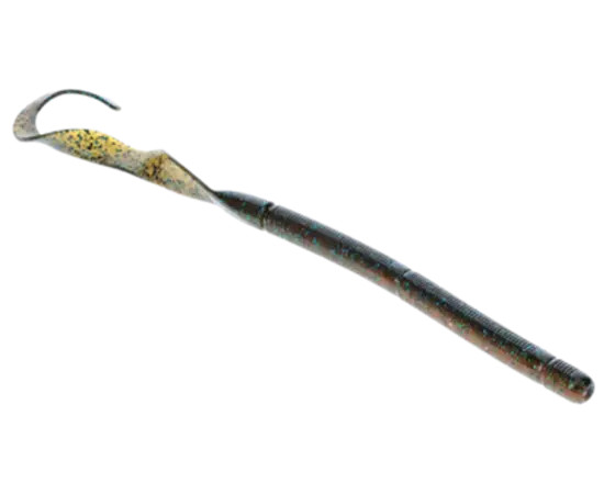 Strike King Zeus Worm 9.5" Dark Whiskey