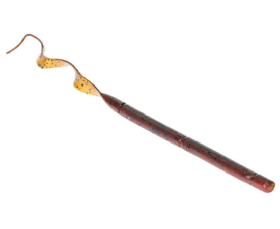 Strike King Zeus Worm 9.5" Plum Crazy Craw