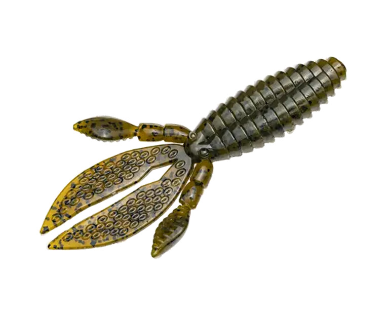 Strike King 4" Rodent 6pk - Green Pumpkin