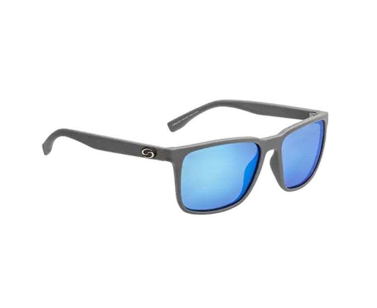 Strike King S11 "Rogue" Sunglasses, Matte Concrete frame/Revo White mirror/Grey Lens Strike King S11 "Rogue" Sunglasses, Matte Concrete frame/Revo White mirror/Grey Lens