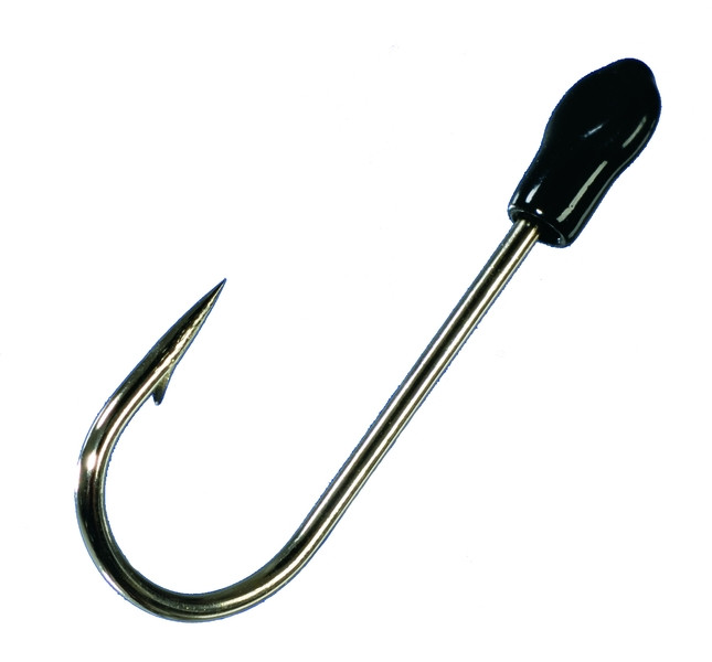 Strike King Tour Grade Trailer Hooks 6pk Black Nickel - 2/0