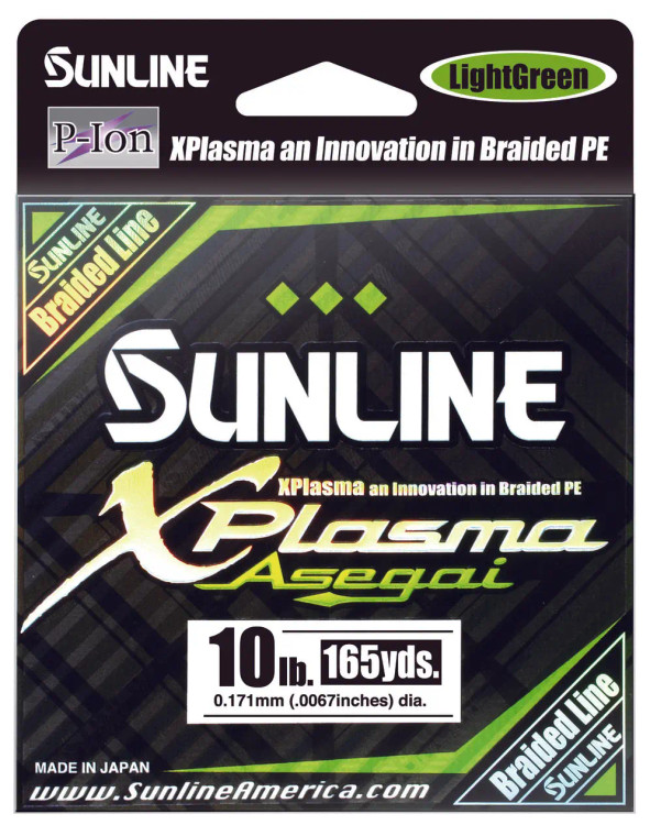Sunline Xplasma Asegai - Dark Green 30lb 165yd