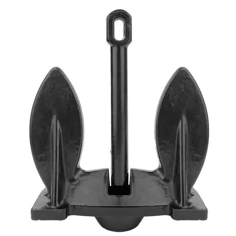 TH Marine - Boater Essentials Navy Anchor 10lb Coated Blk