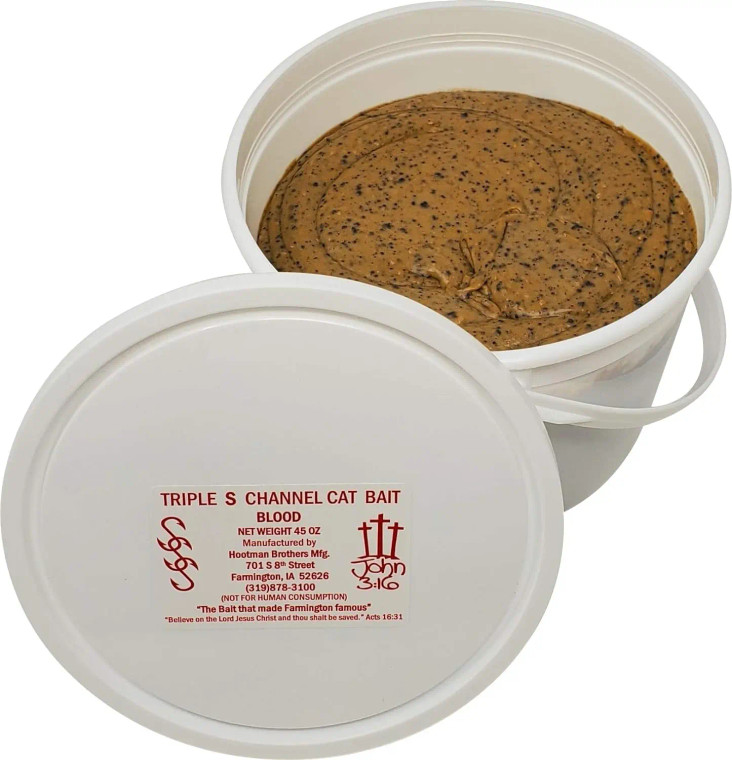 Triple S Channel Cat Bait (formerly Sonny's Super Sticky) Blood 45oz