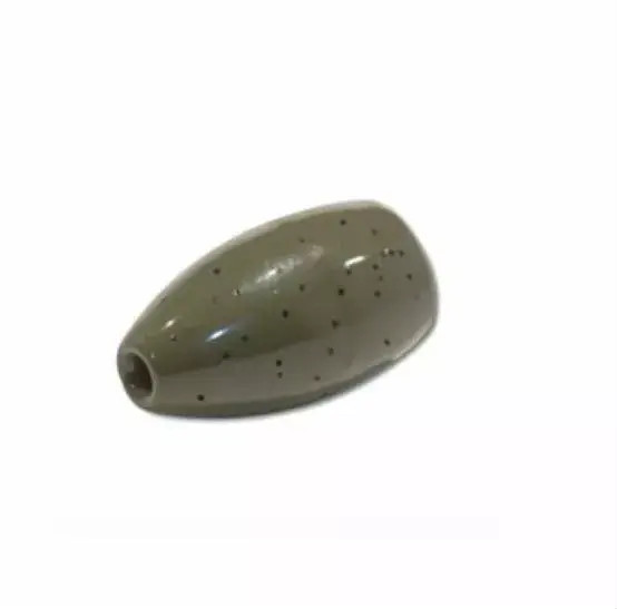 Tungsten - Lures Pro Tungsten Bullet Weights 1/2oz Green Pumpkin