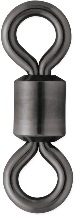 VMC Black SS Rolling Swivel sz10