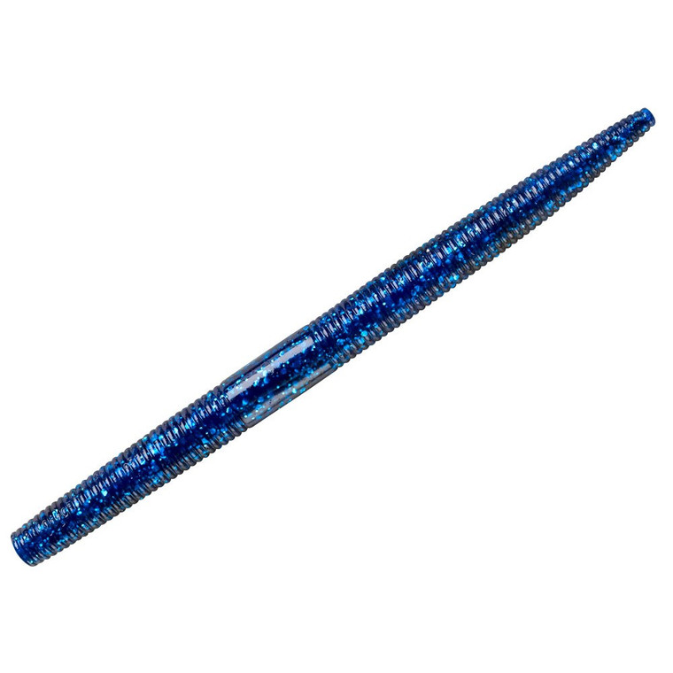 Yum 5" Dinger 8pk - Black/Blue Lam