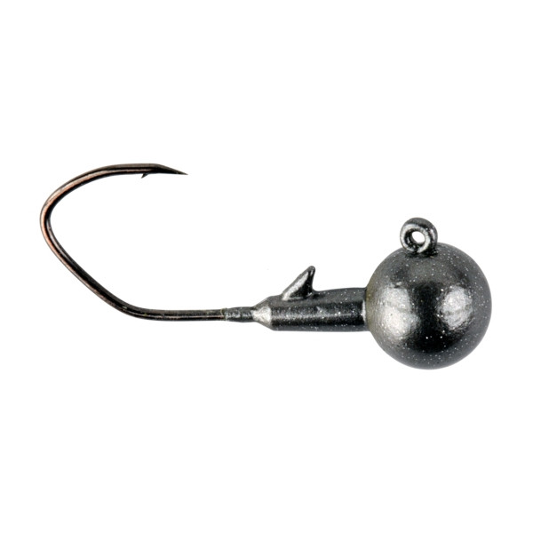 Yum 1/8oz FF Jighead 3ct - Smoke