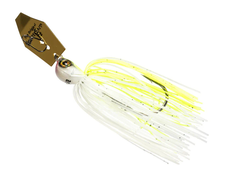 Z-Man Chatterbait Elite Evo 1/2 Oz Chartreuse/White