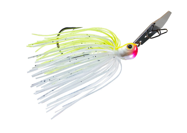 Z-Man Chatterbait Jackhammer 3/8oz - Chartreuse/White