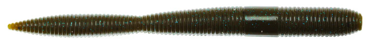 Zman 5" FattyZ 6pk - Green Pumpkin Blue