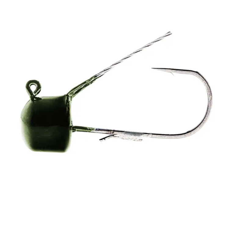Z-Man 1/5oz Finesse Weedless Shroomz 5pk - Green Pumpkin