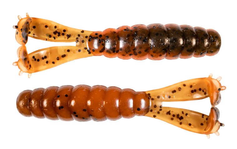 Z-Man 3.75" Goat 4pk - Green Pumpkin/Orange