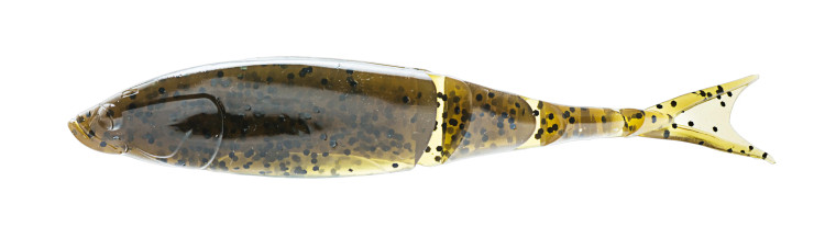 Z-Man 4.5" Razor Shadz 4pk - Green Pumpkin