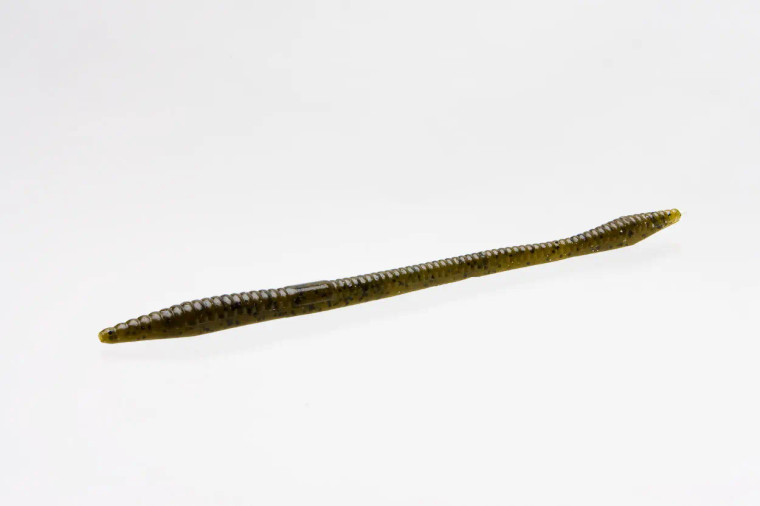Zoom Trick Worm 20pk - Green Pumpkin