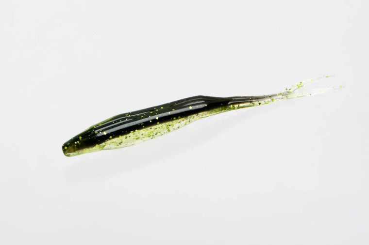 Zoom 5" Super Fluke 10pk - Midnite Chartreuse