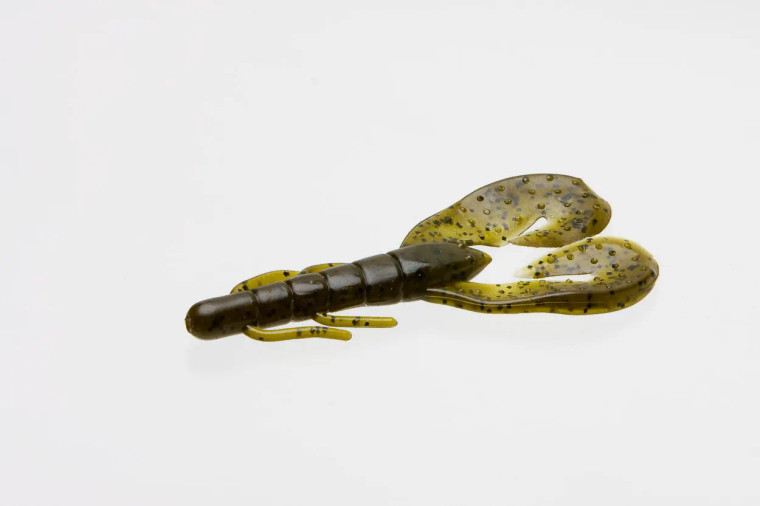 Zoom 4" Super Speed Craw 8pk - Green Pumpkin