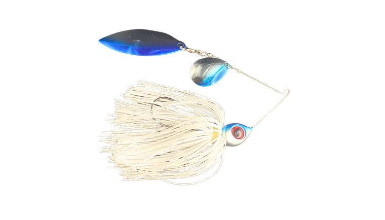 Head Hunter - Nasty 3/8oz Blue Shiner Colorado Willow - White