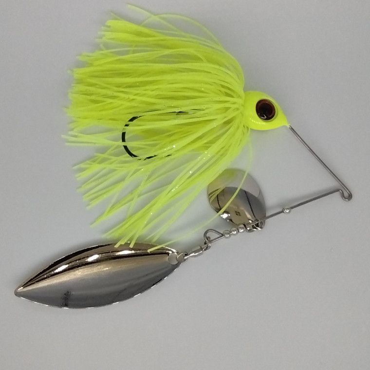 Head Hunter - Nasty 3/8oz Colorado Willow - Chartreuse