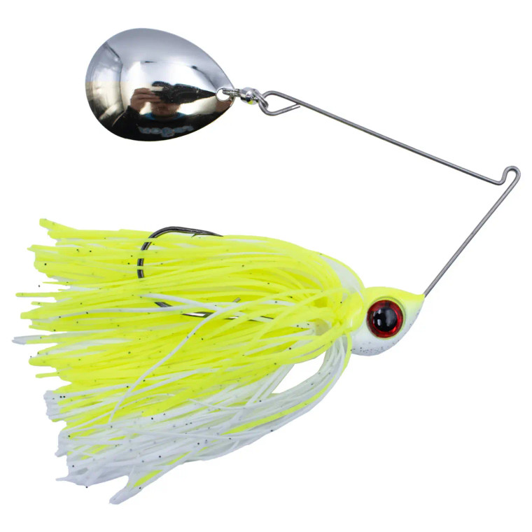 Head Hunter - Nasty 1/2oz Clown Single Colorado - Chartreuse White