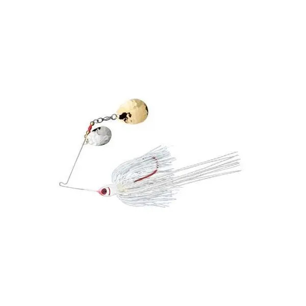 Booyah Tux & Tails Spinnerbait 3/8oz - White Gold