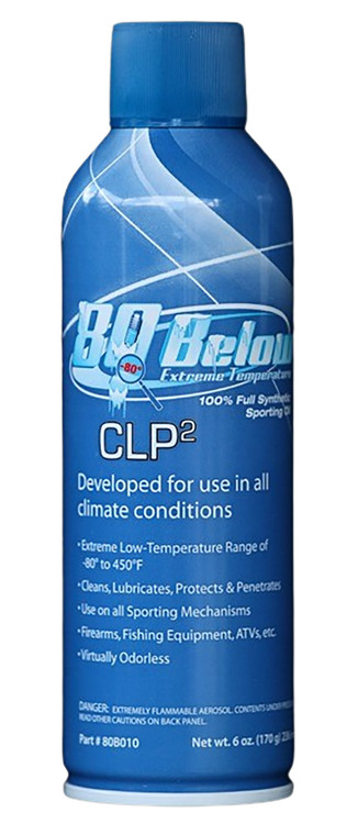 80 Below 80B011 CLP2  6oz Aerosol 12Pack