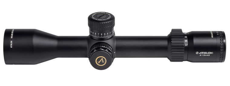 Athlon 214104 Helos BTR  Black 212x 42mm 30mm Tube Illuminated MOA Reticle