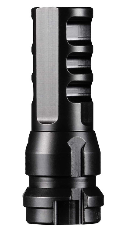 Dead Air DA103 KeyMo Muzzle Brake Black Nitride 4140 HT Alloy Steel 34x24 Threads 338 Cal