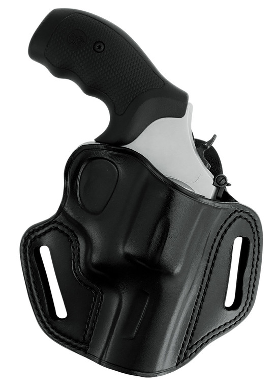 Galco CM192B Combat Master Belt Holster OWB Black Steerhide Fits SW L Frame M686 3 Right Hand
