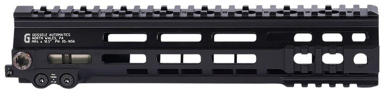 Geissele Automatics 051656B Super Modular Rail Mk4 Black Aluminum 10.50 Long