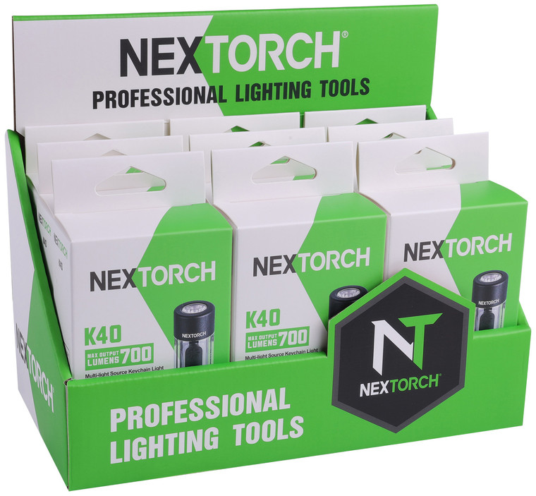 Nextorch - Nextorch K40pdq 9pc. K40 Countertop Disply