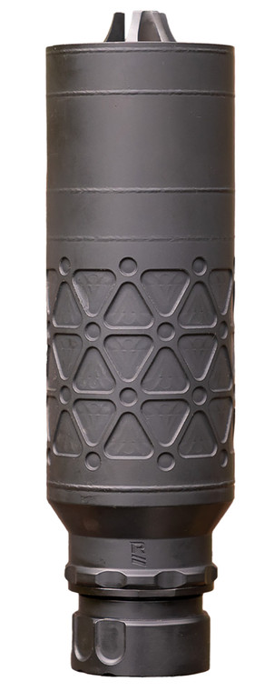 Rugged Suppressors AXL762 Axial Suppressor 7.62mm 1.98 Black Stainless Steel 58x24