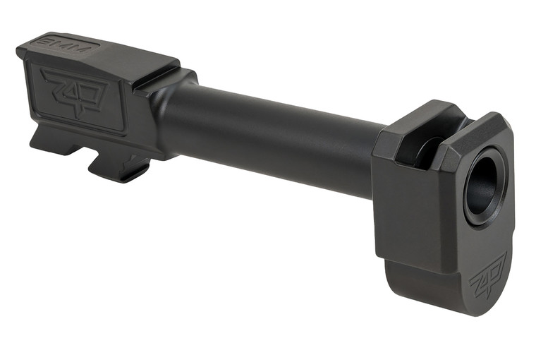 Zaffiri Precision ZP.43BTBCBN  Threadless Compensator 9mm Fits G4343X Black Nitride Stainless Steel
