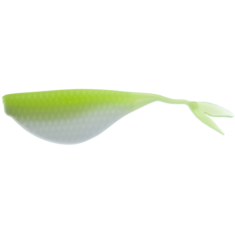 6th Sense Clobber Minnow - 2'' Chartreuse Minnow 12pk