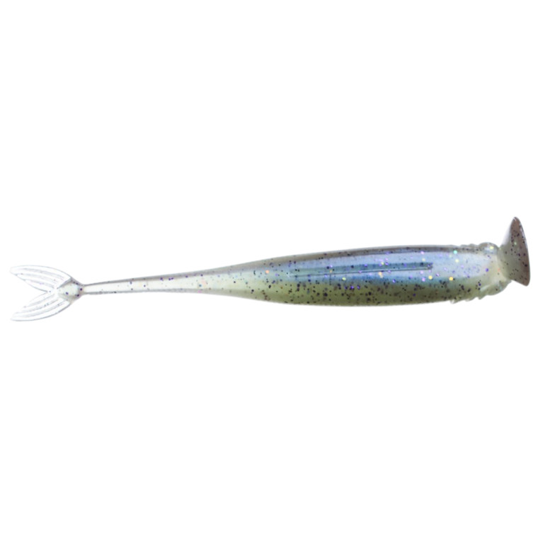 6th Sense Strobe Shaker - 3.7'' Ghost Minnow 6pk