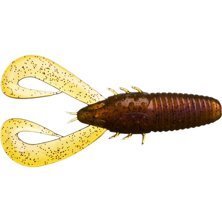 6th Sense Stroker Craw - 3.3'' Green Pumpkin Pro 8pk