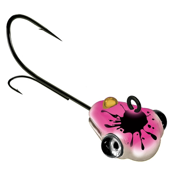 Acme Jack-Knife Jighead - 1/8oz Pink Splash 2pk