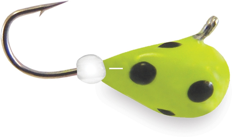 Acme Pro Grade Tng Jighead - Chartreuse/Blkd 2pk