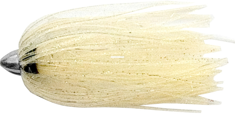 AFW King Buster Lure - The O - Clr Silver Flk/Prl Skirt 3pk