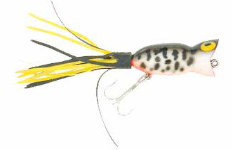 Arbogast Hula Popper - 3/8oz 2'' Coachdog/OB