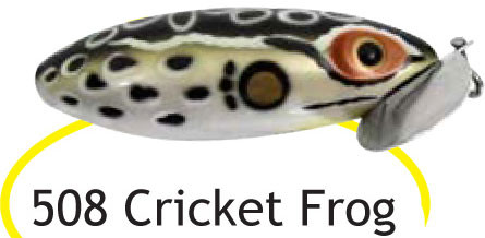Arbogast Jitterbug - 3/8oz 2.5'' Cricket Frog
